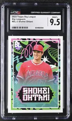 2023 Topps Big League Shohei Ohtani #BL-2 Big Leaguers Baseball CGC 9.5