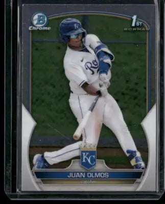 2023 Topps Bowman Chrome Juan Olmos #BCP-136 1st Bowman Baseball - Baseball Card Single