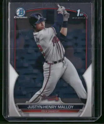 2023 Topps Bowman Chrome Justyn-Henry Malloy #BCP-51 1st Bowman Baseball - Baseball Card Single