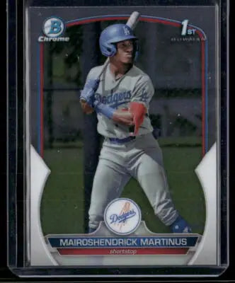 2023 Topps Bowman Chrome Mairoshendrick Martinus #BCP-55 1st Bowman Baseball - Baseball Card Single