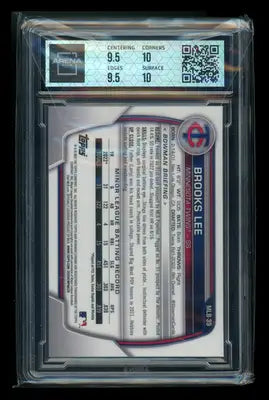 2023 Topps Bowman Chrome National VIP Brooks Lee #MLB-39 Baseball Arena Club 10 - Baseball Card Single
