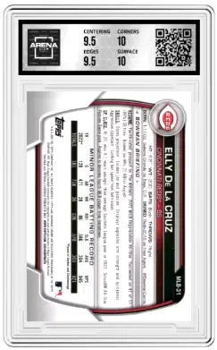 2023 Topps Bowman Chrome National VIP Elly De La Cruz #MLB-31 Arena Club 10 - Baseball Card Single