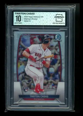 2023 Topps Bowman Chrome Triston Casas #MLB-8 National VIP RC Arena Club 10