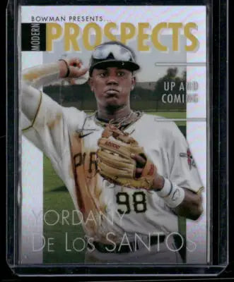 2023 Topps Bowman Chrome Yordany De Los Santos #MP-15 Modern Prospects Baseball - Baseball Card Single