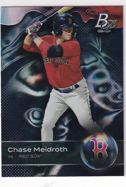 2023 TOPPS BOWMAN #TOP-49 CHASE MEIDROTH- BOSTON RED SOX - Baseball Card Single