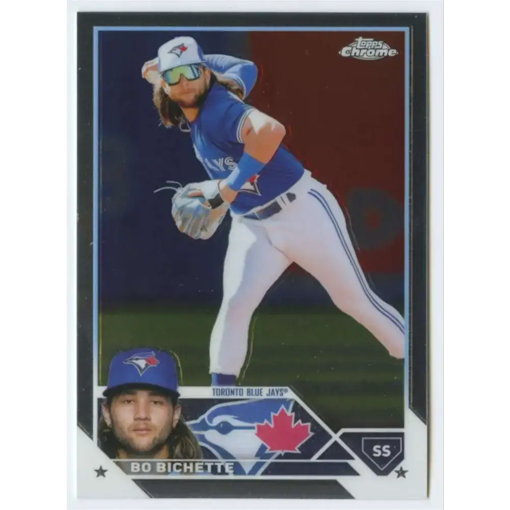 2023 Topps Chrome #11 Bo Bichette NM-MT Toronto Blue Jays Baseball Card - Baseball Card Single