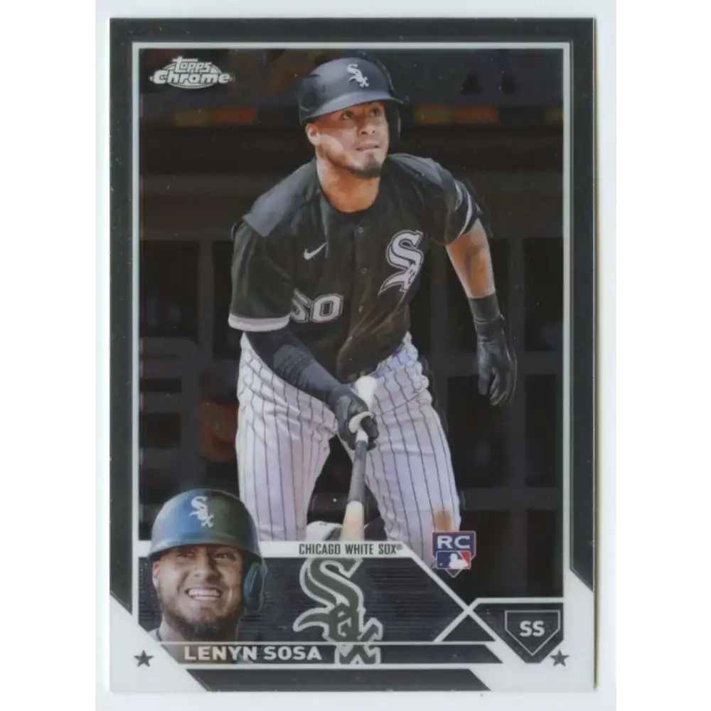 2023 Topps Chrome #114 Lenyn Sosa NM-MT RC Rookie Chicago White Sox Baseball Card - Baseball Card Single