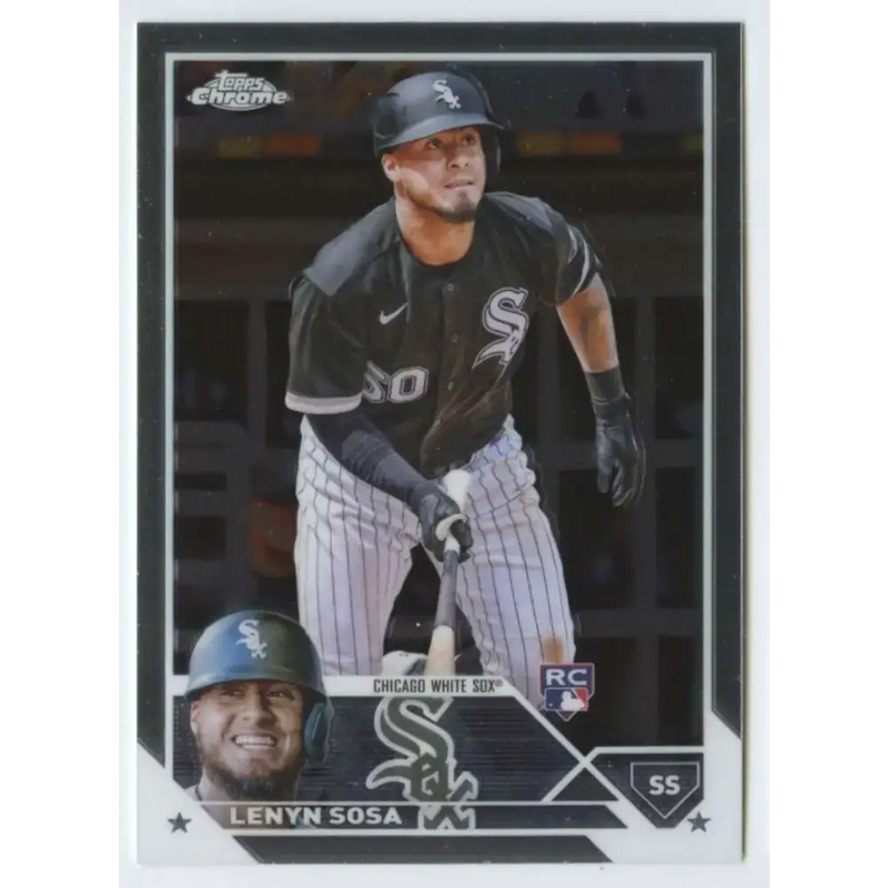2023 Topps Chrome #114 Lenyn Sosa NM-MT RC Rookie Chicago White Sox Baseball Card - Baseball Card Single