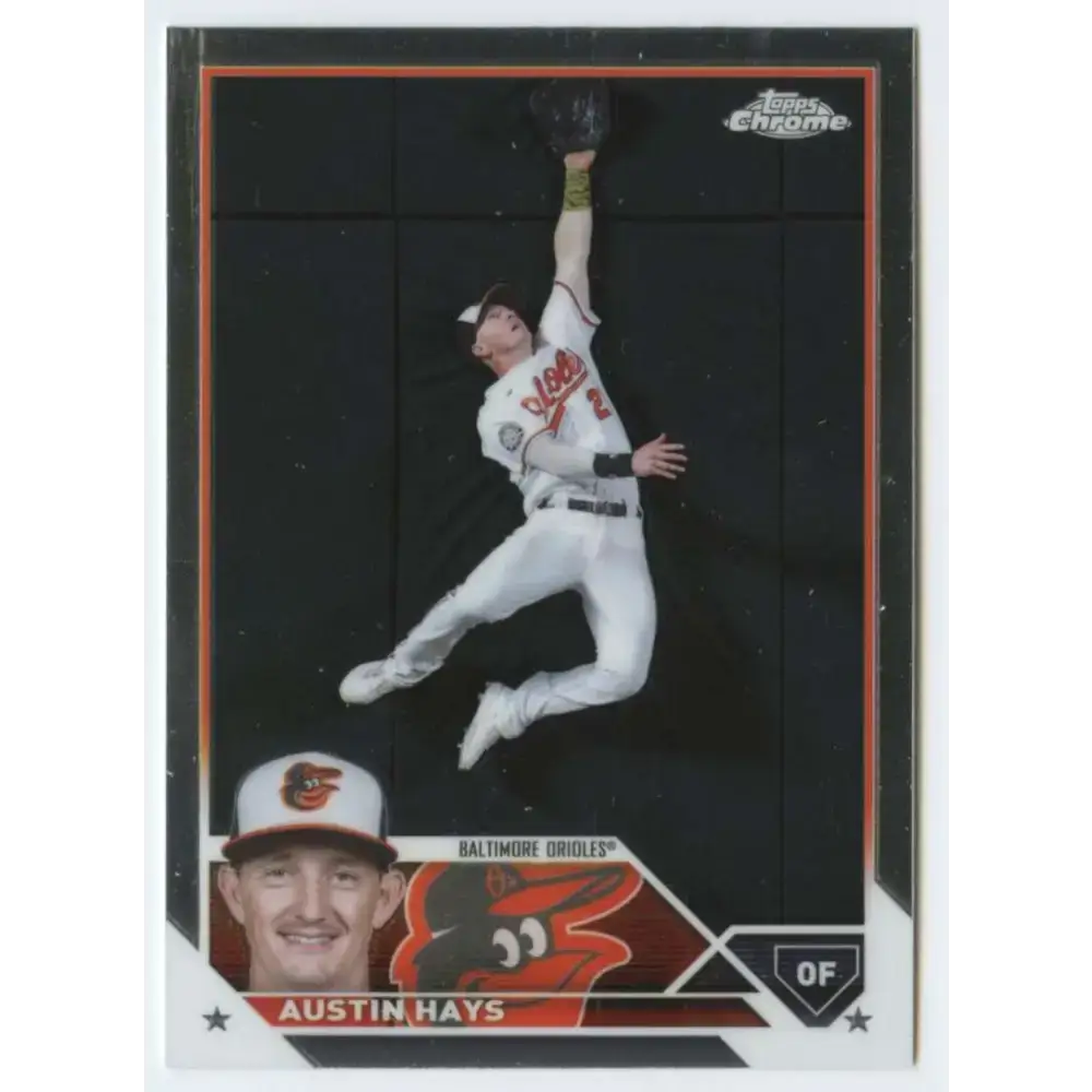 2023 Topps Chrome #120 Austin Hays NM-MT Baltimore Orioles Baseball Card - Baseball Card Single