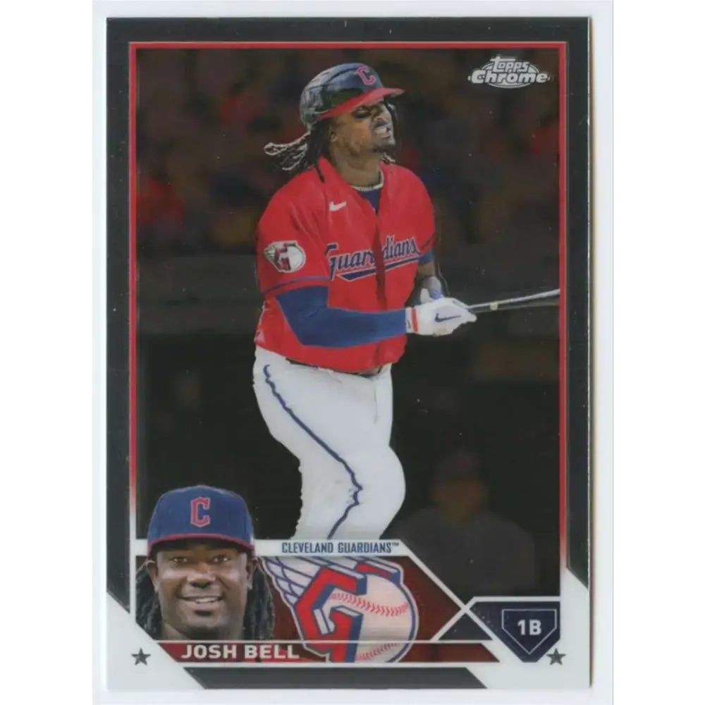2023 Topps Chrome #136 Josh Bell NM-MT Cleveland Guardians Baseball Card - Baseball Card Single