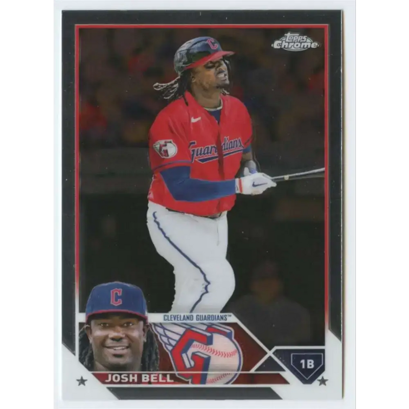 2023 Topps Chrome #136 Josh Bell NM-MT Cleveland Guardians Baseball Card - Baseball Card Single