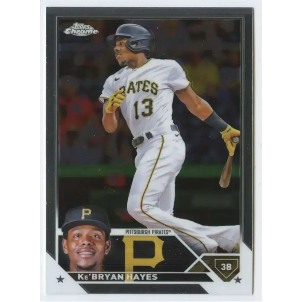 2023 Topps Chrome #137 Ke’Bryan Hayes NM-MT Pittsburgh Pirates Baseball Card - Baseball Card Single