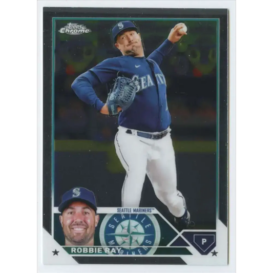 2023 Topps Chrome #159 Robbie Ray NM-MT Seattle Mariners Baseball Card - Baseball Card Single