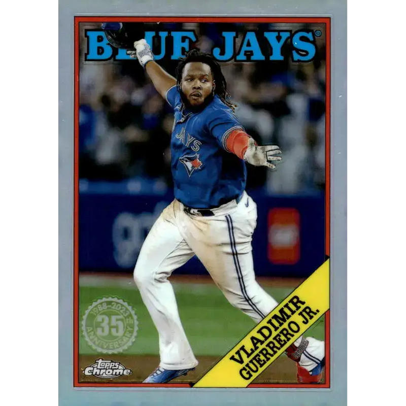 2023 Topps Chrome 1988 Baseball Refractor #88BC-12 Vladimir Guerrero Jr. NM-MT Toronto Blue Jays Baseball Card