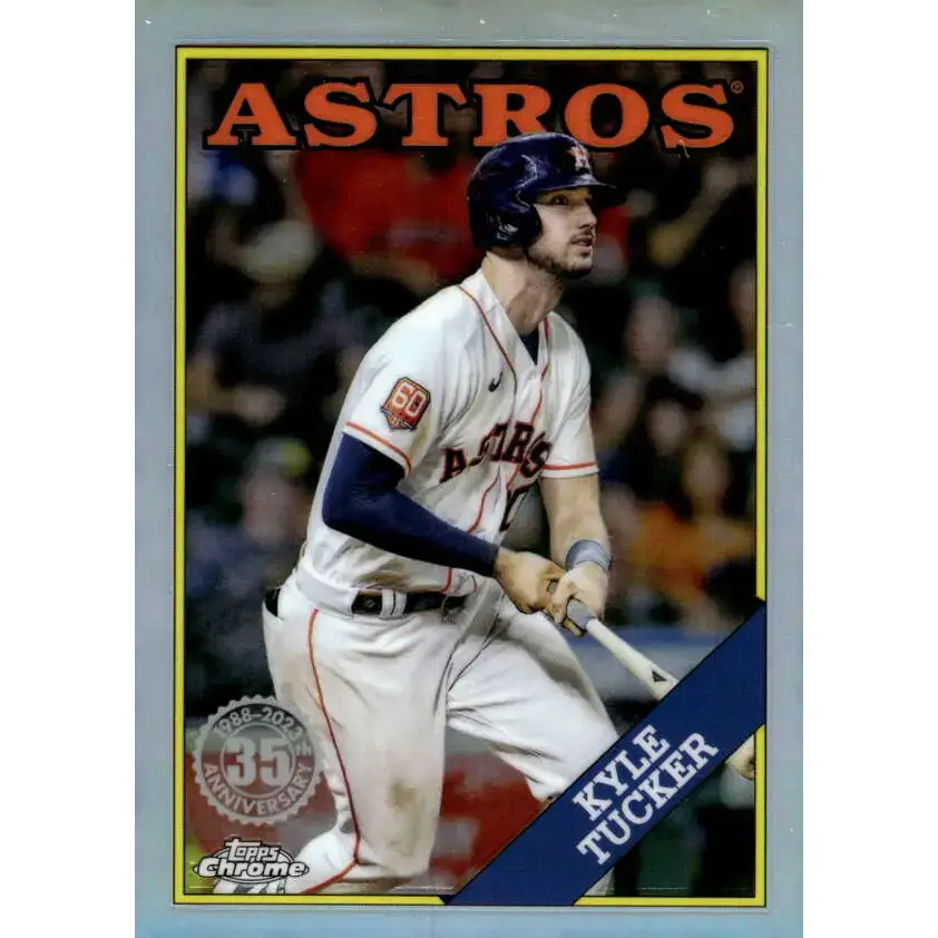 2023 Topps Chrome 1988 Baseball Refractor #88BC-14 Kyle Tucker NM-MT Houston Astros Baseball Card - Baseball Card Single