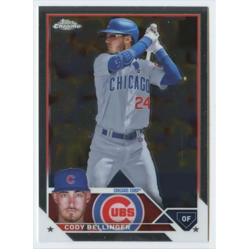 2023 Topps Chrome #21 Cody Bellinger NM-MT Chicago Cubs Baseball Card - Baseball Card Single