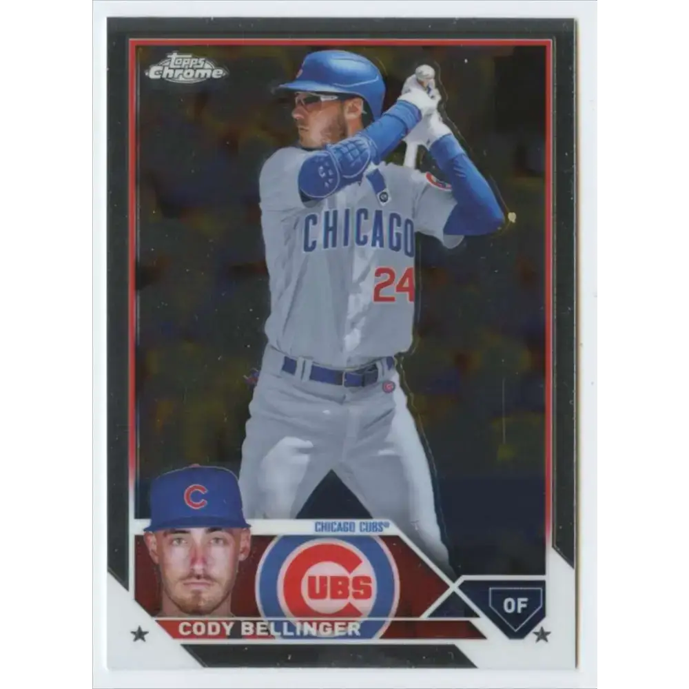 2023 Topps Chrome #21 Cody Bellinger NM-MT Chicago Cubs Baseball Card - Baseball Card Single