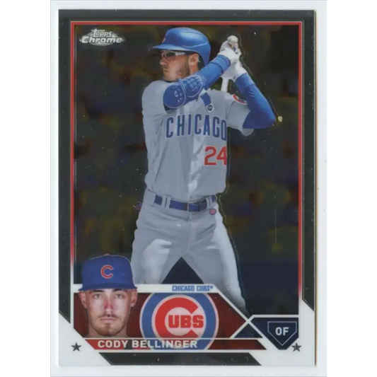 2023 Topps Chrome #21 Cody Bellinger NM-MT Chicago Cubs Baseball Card - Baseball Card Single