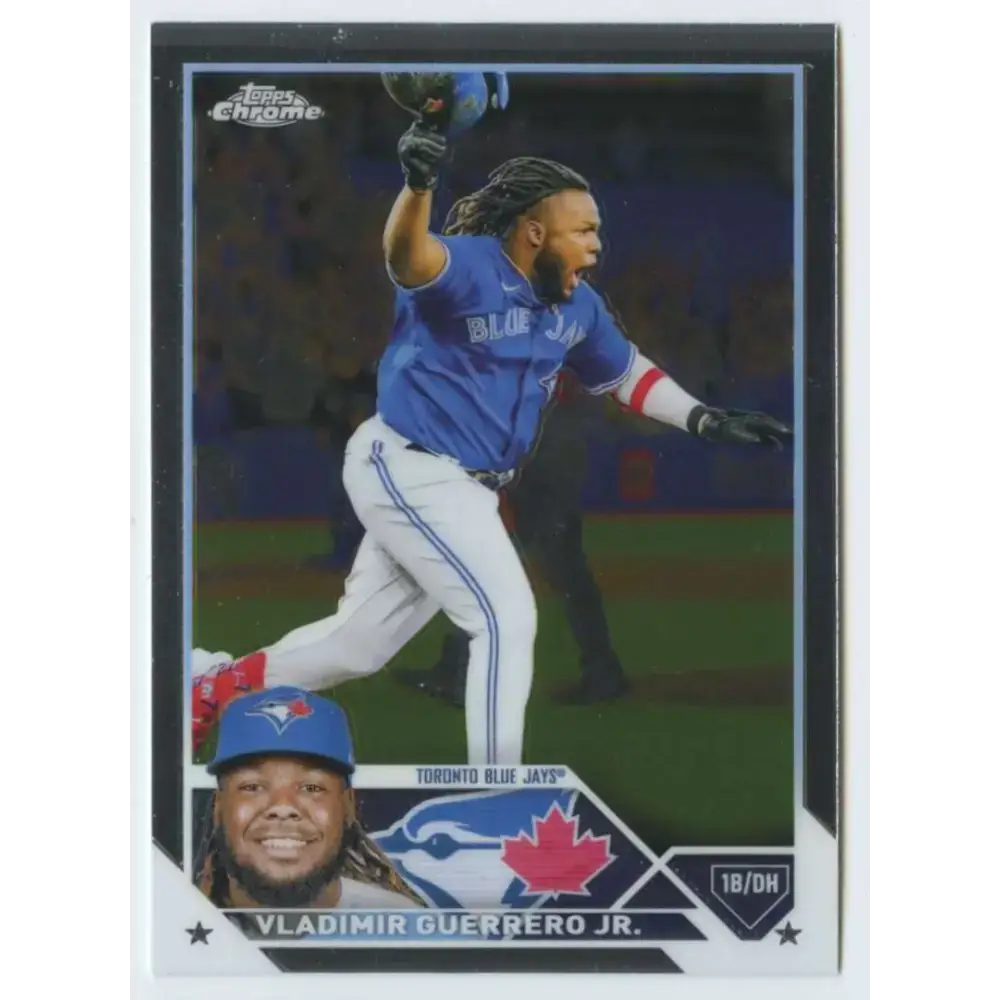 2023 Topps Chrome #50 Vladimir Guerrero Jr. NM-MT Toronto Blue Jays Baseball Card - Baseball Card Single