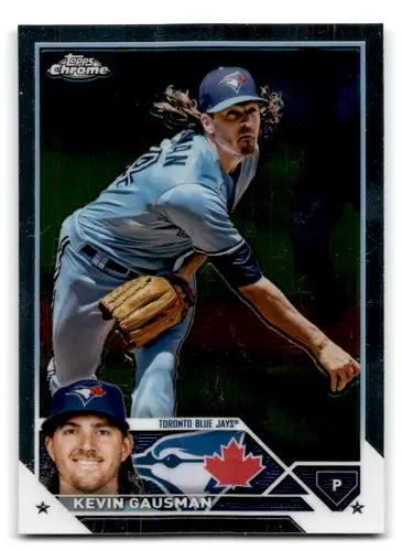 2023 Topps Chrome #55 Kevin Gausman EX/NM Blue Jays ID:78705 - Baseball Card Single