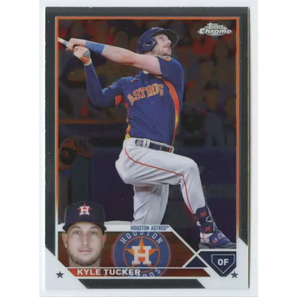 2023 Topps Chrome #6 Kyle Tucker NM-MT Houston Astros Baseball Card - Baseball Card Single