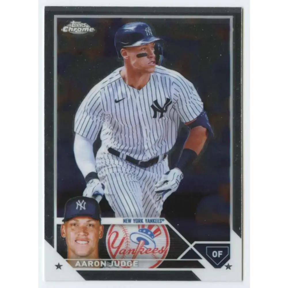 2023 Topps Chrome #62 Aaron Judge NM-MT New York Yankees Baseball Card