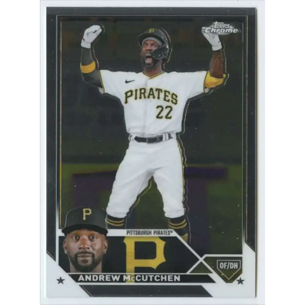 2023 Topps Chrome #92 Andrew McCutchen NM-MT Pittsburgh Pirates Baseball Card - Baseball Card Single