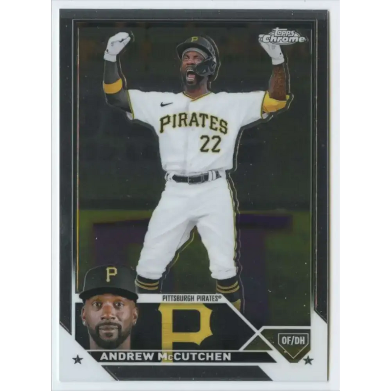 2023 Topps Chrome #92 Andrew McCutchen NM-MT Pittsburgh Pirates Baseball Card - Baseball Card Single
