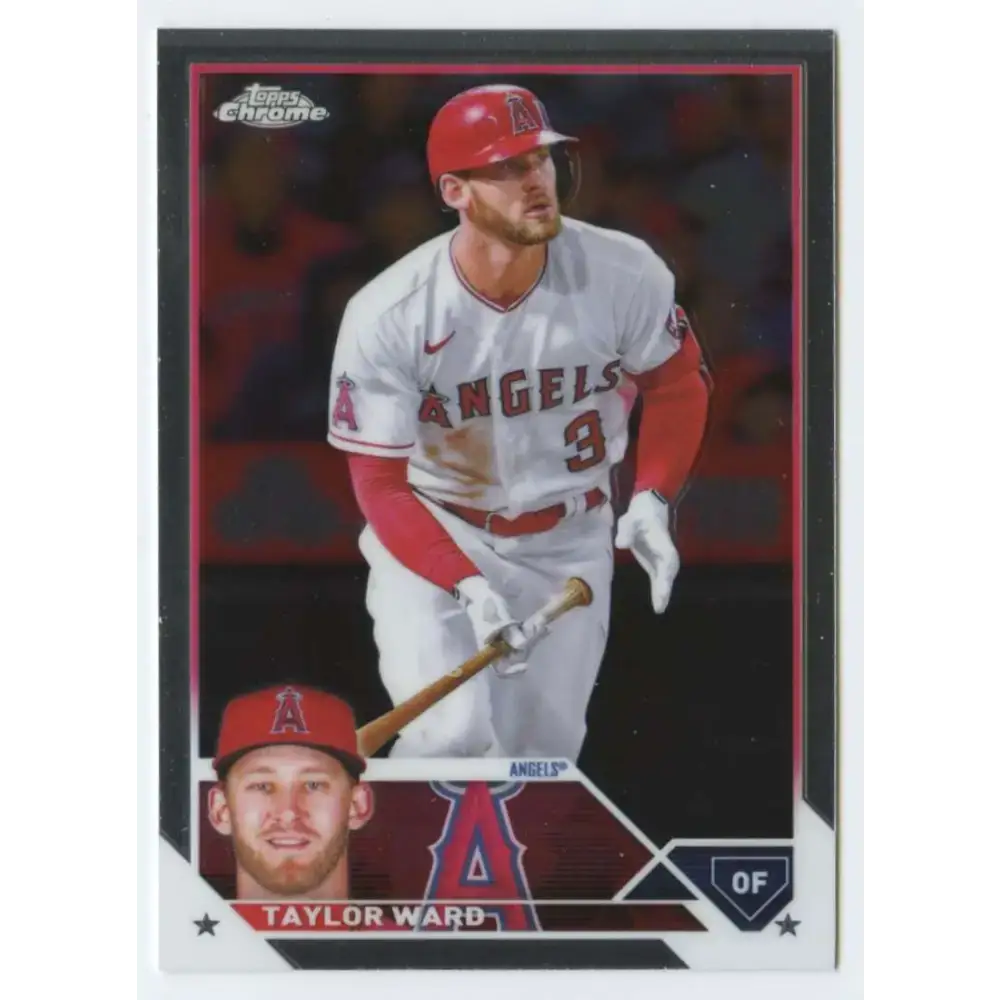 2023 Topps Chrome #94 Taylor Ward NM-MT Los Angeles Angels Baseball Card - Baseball Card Single