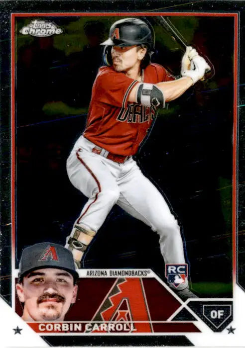 2023 Topps Chrome #95 Corbin Carroll - Baseball Card Single
