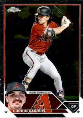 2023 Topps Chrome #95 Corbin Carroll - Baseball Card Single