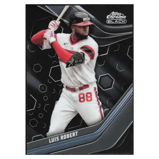 2023 Topps Chrome Black #21 Luis Robert NM-MT Chicago White Sox Baseball Card - Trading Cards
