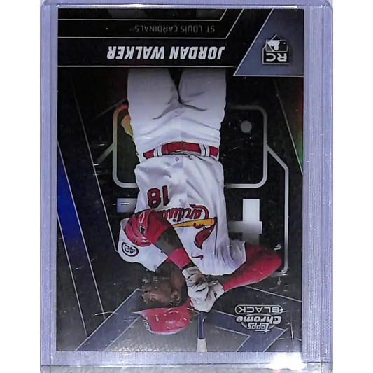 2023 Topps Chrome Black Image Variation #65 Jordan Walker NM-MT St. Louis Cardinals - Baseball Card Single