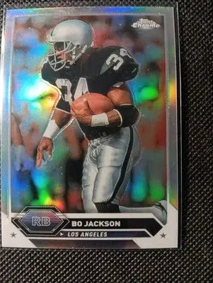 2023 Topps Chrome - Topps Chrome Bo Jackson #30. Raiders. NRMT+ - Football Card Single