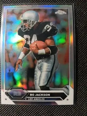 2023 Topps Chrome - Topps Chrome Bo Jackson #30. Raiders. NRMT+ - Football Card Single