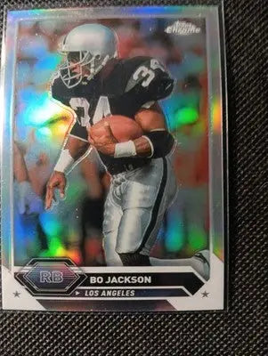 2023 Topps Chrome - Topps Chrome Bo Jackson #30. Raiders. NRMT+ - Football Card Single