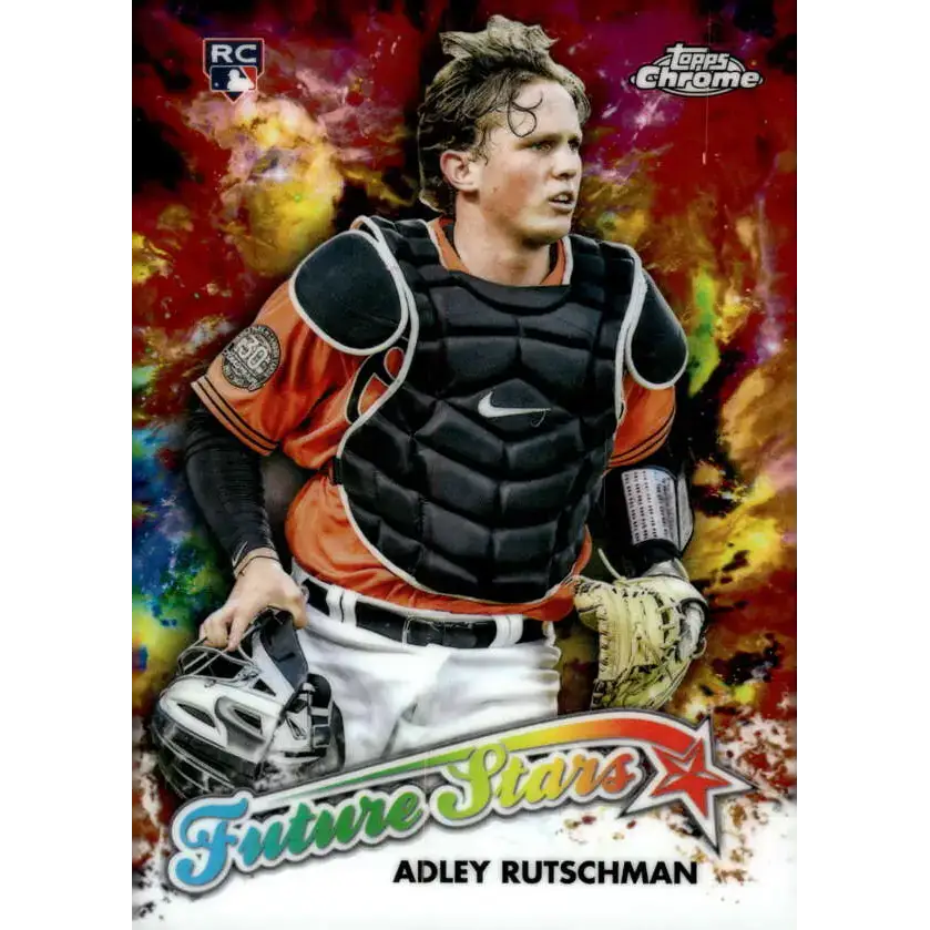 2023 Topps Chrome Future Stars Refractor #FS-16 Adley Rutschman NM-MT Baltimore Orioles Baseball Card - Baseball Card