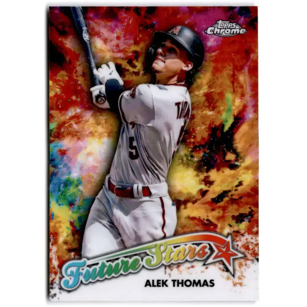 2023 Topps Chrome Future Stars Refractor #FS-4 Alek Thomas NM-MT Arizona Diamondbacks Baseball Card - Baseball Card