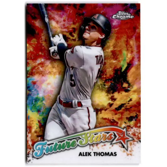 2023 Topps Chrome Future Stars Refractor #FS-4 Alek Thomas NM-MT Arizona Diamondbacks Baseball Card - Baseball Card