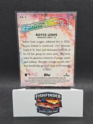 2023 Topps Chrome - Future Stars Royce Lewis #FS-1 - Baseball Card Single