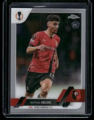 2023 Topps Chrome Matthis Abline #167 RC Soccer - Soccer Card Single
