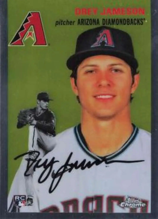 2023 Topps Chrome Platinum Anniversary #119 Drey Jameson EX Excellent RC Rookie Arizona Diamondbacks Baseball Card