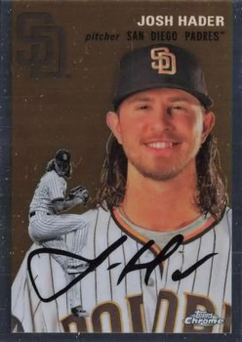 2023 Topps Chrome Platinum Anniversary #130 Josh Hader EX Excellent San Diego Padres Baseball Card - Baseball Card