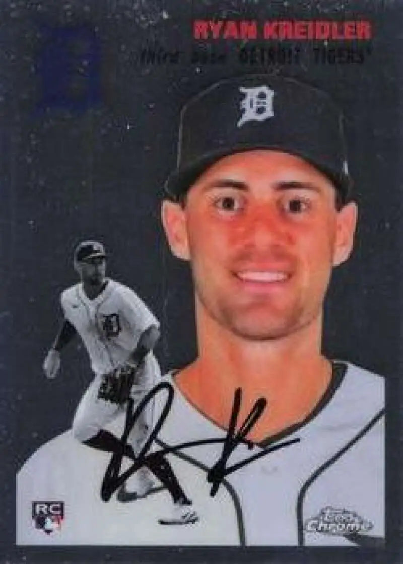 2023 Topps Chrome Platinum Anniversary #162 Ryan Kreidler EX Excellent RC Rookie Detroit Tigers Baseball Card