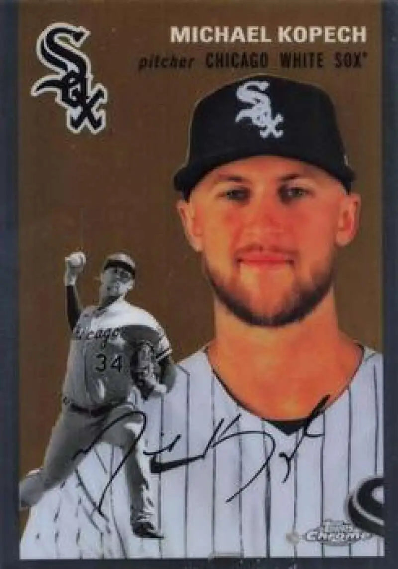 2023 Topps Chrome Platinum Anniversary #165 Michael Kopech EX Excellent Chicago White Sox Baseball Card - Baseball Card
