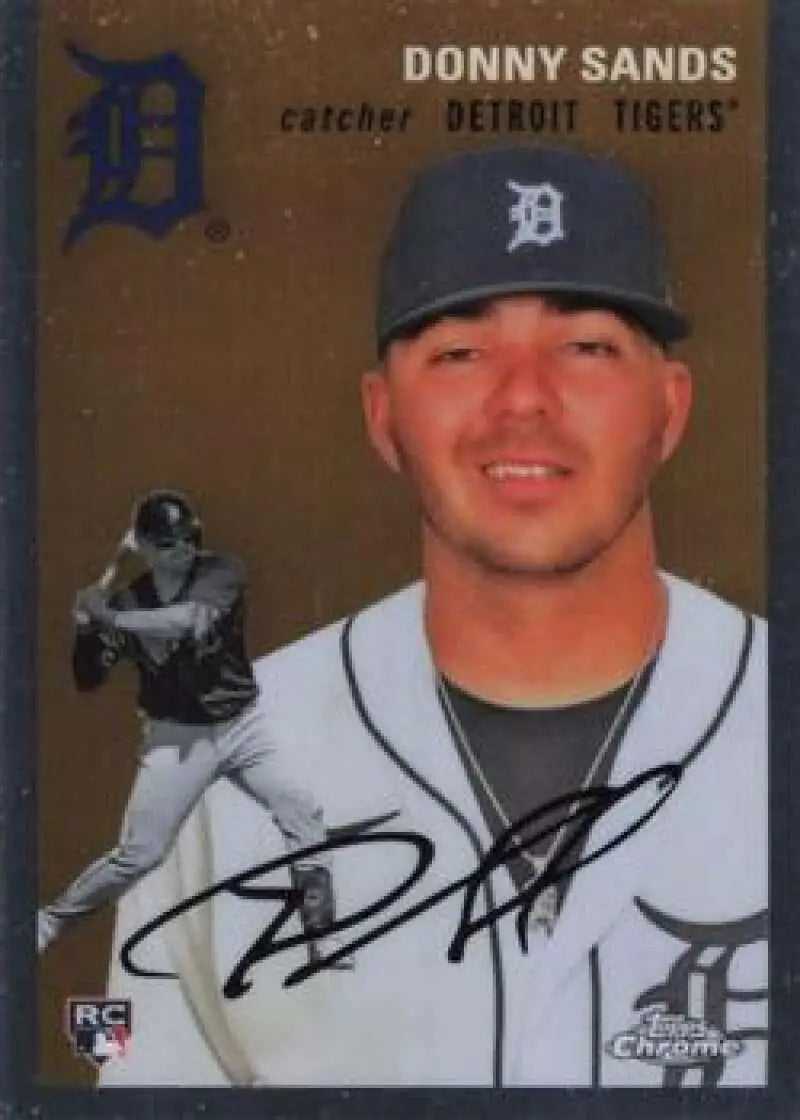 2023 Topps Chrome Platinum Anniversary #167 Donny Sands EX Excellent RC Rookie Detroit Tigers Baseball Card - Baseball