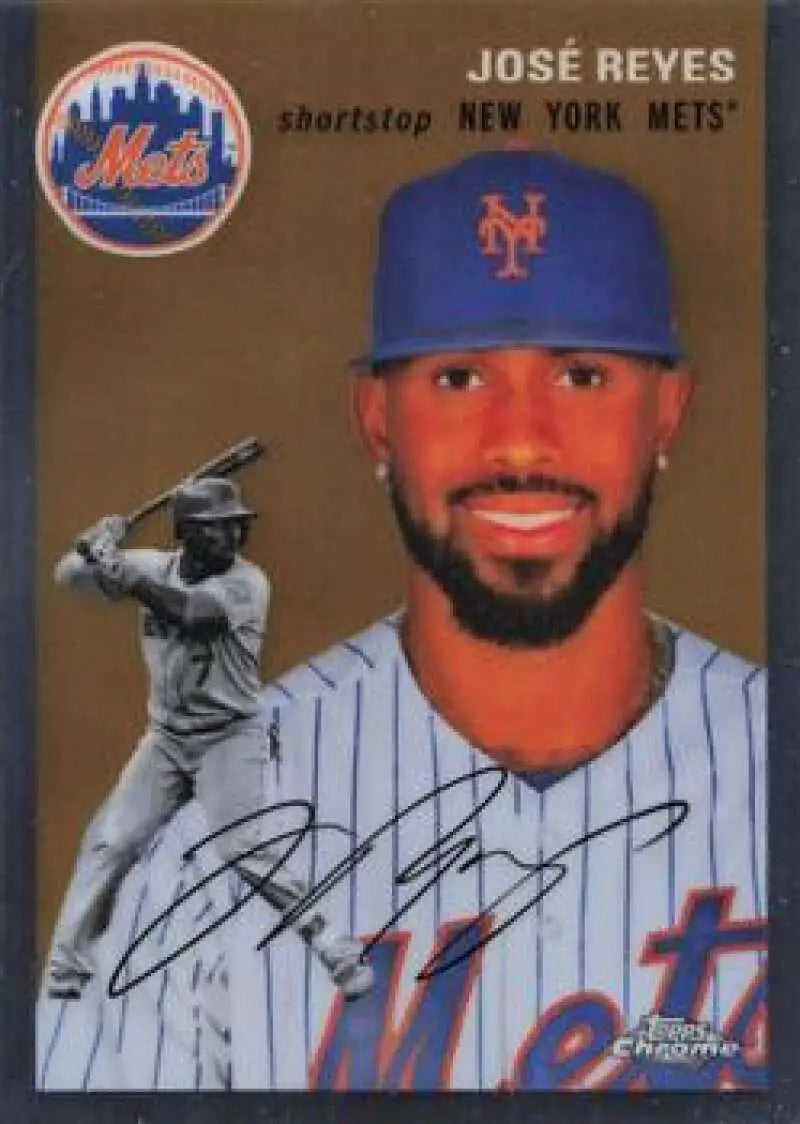 2023 Topps Chrome Platinum Anniversary #171 Jose Reyes EX Excellent New York Mets Baseball Card - Baseball Card Single