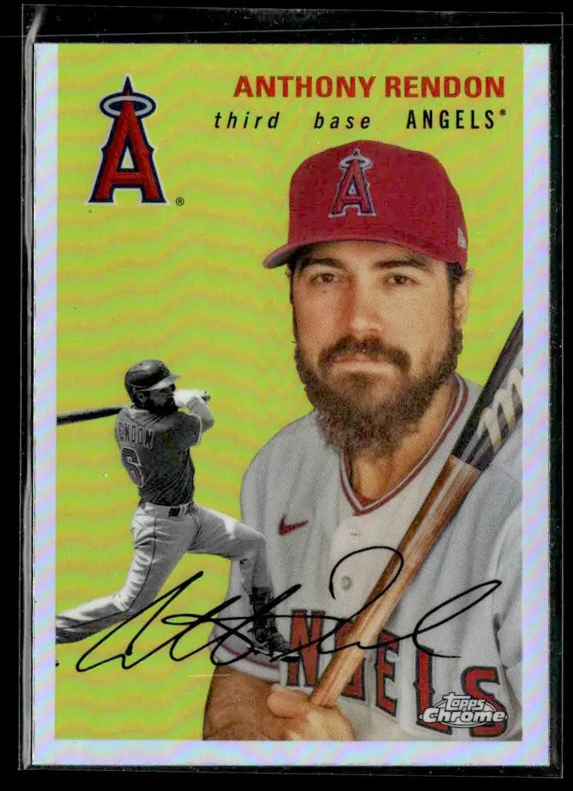 2023 Topps Chrome Platinum Anniversary #182 Anthony Rendon Refractor - Baseball Card Single