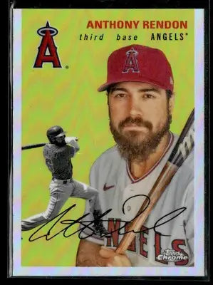 2023 Topps Chrome Platinum Anniversary #182 Anthony Rendon Refractor - Baseball Card Single