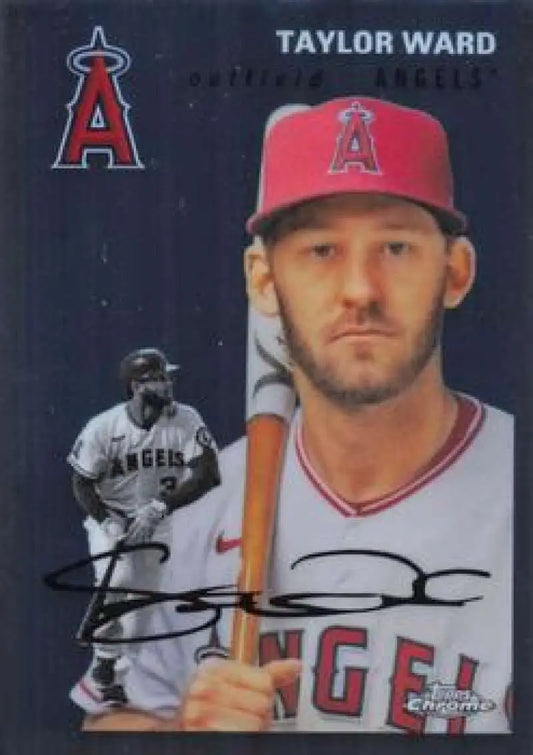 2023 Topps Chrome Platinum Anniversary #190 Taylor Ward EX Excellent Los Angeles Angels Baseball Card - Baseball Card